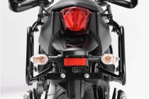 EVO side carriers Black. Yamaha XJ6 (13-).