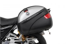 EVO side carriers Black. Yamaha XJR 1200 (95-99) XJR 1300 (98-14).