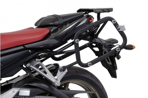 EVO side carriers Black. Yamaha FZ 1 / Fazer (05-16).