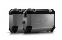 TRAX ION aluminium case system Silver. 37/37 l. Yamaha XT 660 Z Ténéré (07-16).