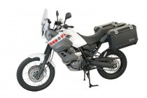 TRAX ION aluminium case system Black. 45 / 45 l. Yamaha XT 660 Z Ténéré (07-16).