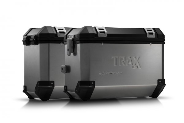 TRAX ION aluminium case system Silver. 45/45 l. Yamaha XT 660 Z Ténéré (07-16).