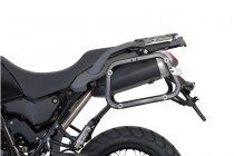 TRAX ADV aluminium case system Silver. 45/45 l. Yamaha XT 660 Z Ténéré (07-16).