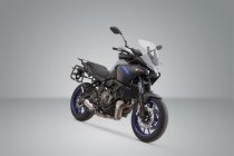 EVO side carriers Black. Yamaha MT-07 Tracer (16-).