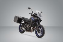 TRAX ION aluminium case system Black. 45/45 l. Yamaha MT-07 Tracer (16-).