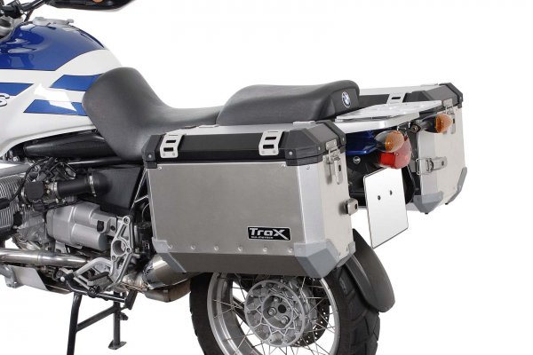 EVO side carriers Black. BMW R1100GS / R1150GS / R1150GS Adventure