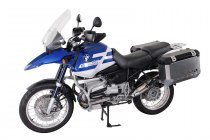 TRAX ION aluminium case system Black. 37 / 45 l. BMW R 1100 / 1150 GS.
