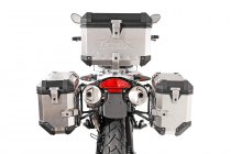 EVO side carriers Black. BMW F 650 GS (-07), G 650 GS (11-15).