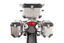 TRAX ION aluminium case system Black. 37 / 37 l. BMW F650GS (-07) / G650GS (11-).