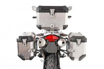 TRAX ION aluminium case system Silver. 37/37 l. BMW F650GS (-07) / G650GS (11-)