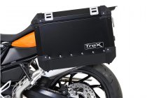 TRAX ION aluminium case system Black. 37/45 l. BMW F 800 R (09-)/F 800 GT (12-).