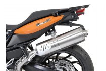 TRAX ION aluminium case system Black. 37/45 l. BMW F 800 R (09-)/F 800 GT (12-).