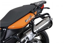 TRAX ION aluminium case system Silver. 37/45 l. BMW F 800 R (09-)/F 800 GT (12-).