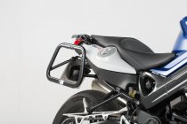 TRAX ADV aluminium case system Silver. 37/45 l. BMW F 800 R (09-)/F 800 GT (12-).