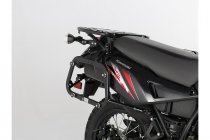 TRAX ION aluminium case system Black. 45/37 l. Kawasaki KLR 650 (08-).