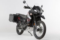 TRAX ION aluminium case system Black. 45/37 l. Kawasaki KLR 650 (08-).