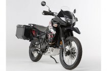 TRAX ION aluminium case system Silver. 45/37 l. Kawasaki KLR 650 (08-).
