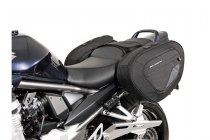 BLAZE H saddlebag set Black/Grey. Suzuki GSX650F, 1250F/GSF1250, 1250S.