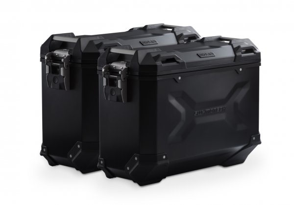 TRAX ADV aluminium case system Black. 37/37 l. Kawasaki Versys 650 (15-).