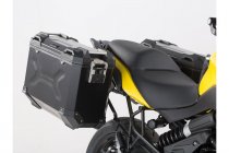 TRAX ADV aluminium case system Black. 37/37 l. Kawasaki Versys 650 (15-).