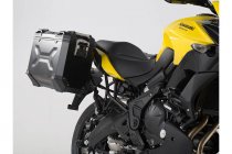 TRAX ADV aluminium case system Black. 37/37 l. Kawasaki Versys 650 (15-).