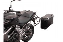 EVO side carriers Black. Kawasaki Versys 650 (07-14).