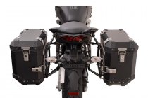 EVO side carriers Black. Kawasaki Versys 650 (07-14).