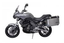 TRAX ION aluminium case system Black. 37 / 37 l. Kawasaki Versys 650 (07-14).