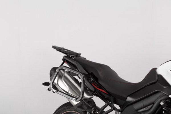 EVO side carriers Black. Triumph Tiger 1050 Sport (13-).