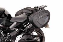 BLAZE H saddlebag set Black/Grey. Suzuki GSR750 (11-)/ GSX-S750 (17-).