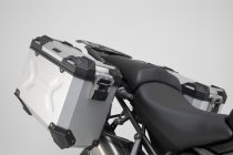 TRAX ION aluminium case system Silver. 37/37 l. Triumph Tiger1200/Explor (11-).