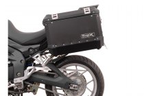 EVO side carriers Black. Triumph Tiger 1050 (06-12).