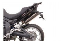 EVO side carriers Black. Triumph Tiger 1050 (06-12).