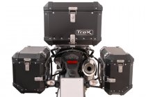 EVO side carriers Black. Triumph Tiger 1050 (06-12).