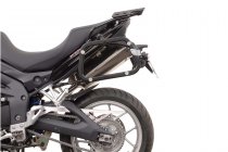 TRAX ION aluminium case system Silver. 45/37 l. Triumph Tiger 1050 (06-12).