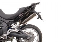 TRAX ADV aluminium case system Silver. 45/37 l. Triumph Tiger 1050 (06-12).