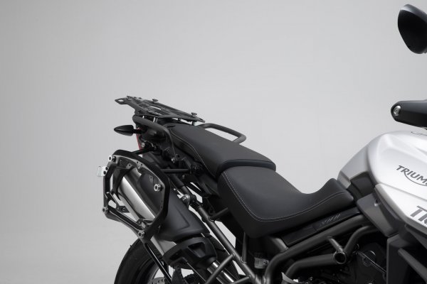PRO side carriers Black. Triumph Tiger 800 models (10-).