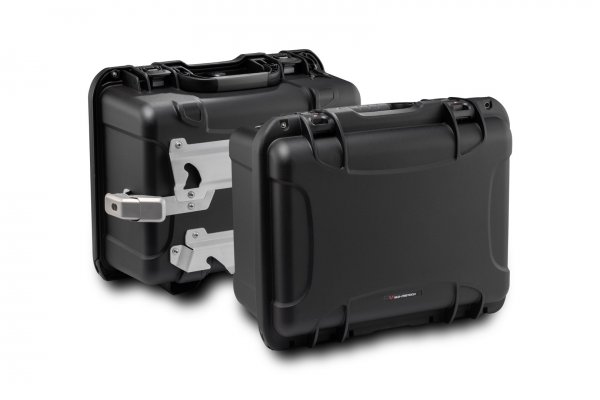 NANUK side case system Black. Moto Guzzi V85 TT (19-).
