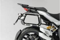 TRAX ION aluminium case system Silver. 45/45 l. Multistrada 1200 / S (10-14).