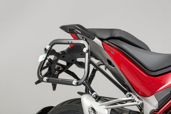 EVO side carriers Black. Ducati Multistrada 1200 / S (15-).