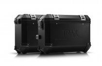 TRAX ION aluminium case system Black. 37/37 l. Multistrada 1200 / S (15-).