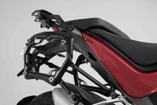 PRO side carriers Black. Ducati Multistrada 1260 (17-).