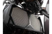 Radiator guard Black/silver. Kawasaki Versys 1000 (12-18).