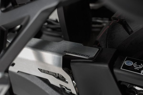 Extension for chain guard Silver. Honda CRF1000L (15-).