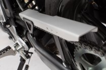 Chain guard Black/Silver. Suzuki SV650 ABS (15-).