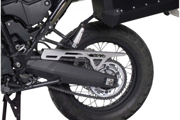 Chain guard Silver. Yamaha XT660Z Tenere (07-16).