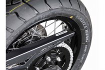 Chain guard Black. Triumph Tiger 800 models (10-).