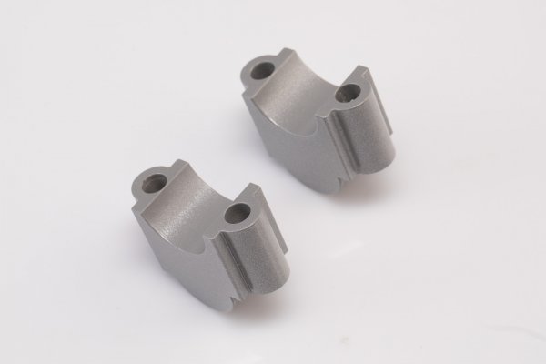 Bar riser H=30 mm. Silver. BMW R1200GS/Adv., F800GS Adv.