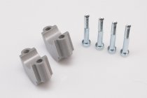 Bar riser H=30 mm. Silver. BMW R1200GS/Adv., F800GS Adv.
