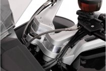 Bar riser H=25 mm. Silver. BMW R 1200 RT (05-13).